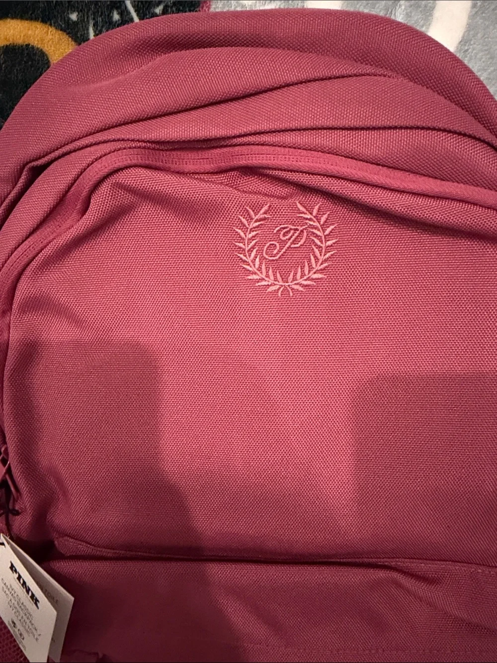 PINK Victoria's Secret Rose Backpack with Mesh Side Pockets